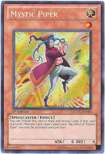 Mystic Piper [EXVC-EN005] Secret Rare | Clutch Gaming