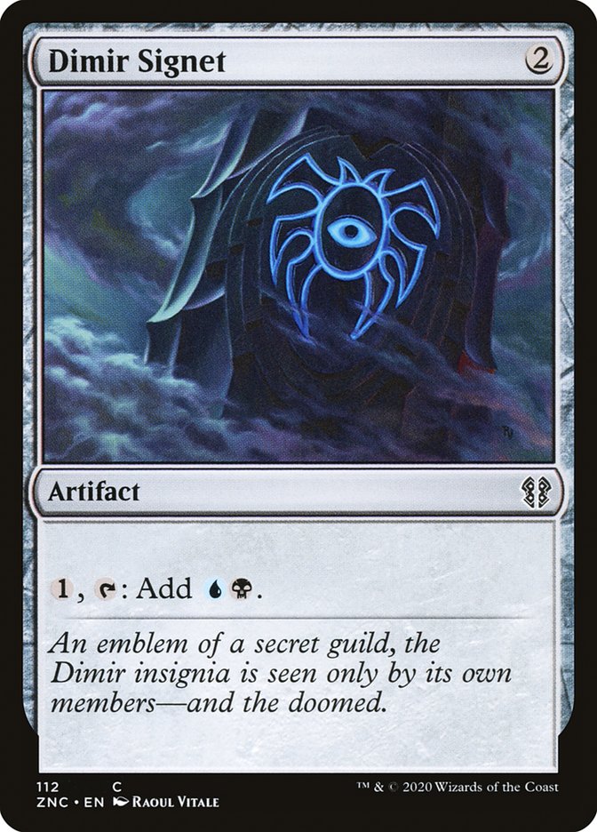 Dimir Signet [Zendikar Rising Commander] | Clutch Gaming
