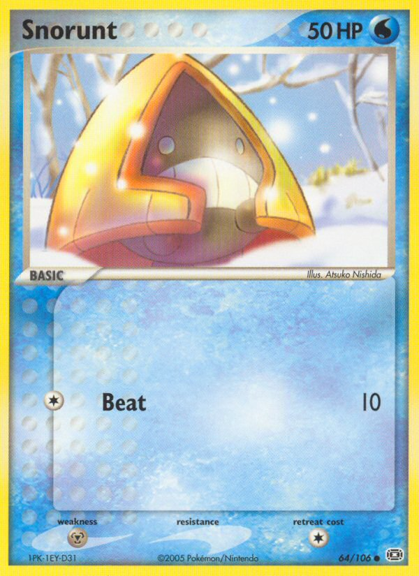 Snorunt (64/106) [EX: Emerald] | Clutch Gaming