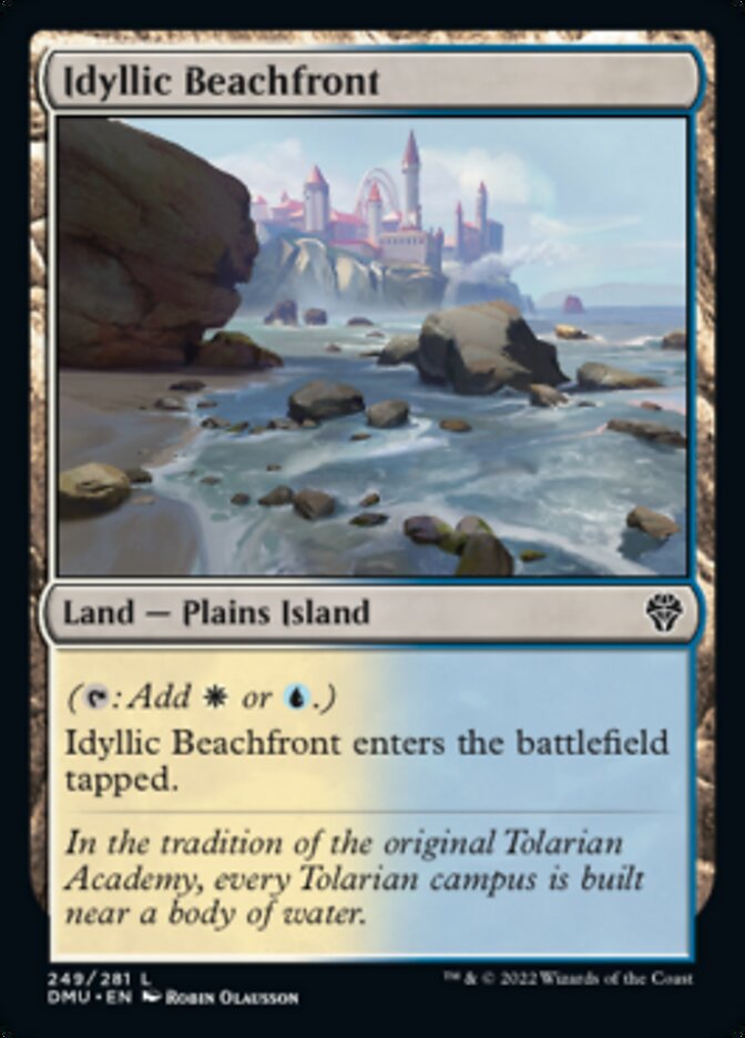 Idyllic Beachfront [Dominaria United] | Clutch Gaming