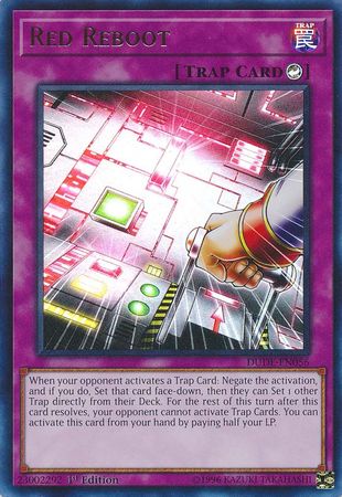 Red Reboot [DUDE-EN056] Ultra Rare | Clutch Gaming