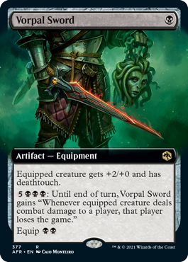 Vorpal Sword (Extended Art) [Dungeons & Dragons: Adventures in the Forgotten Realms] | Clutch Gaming