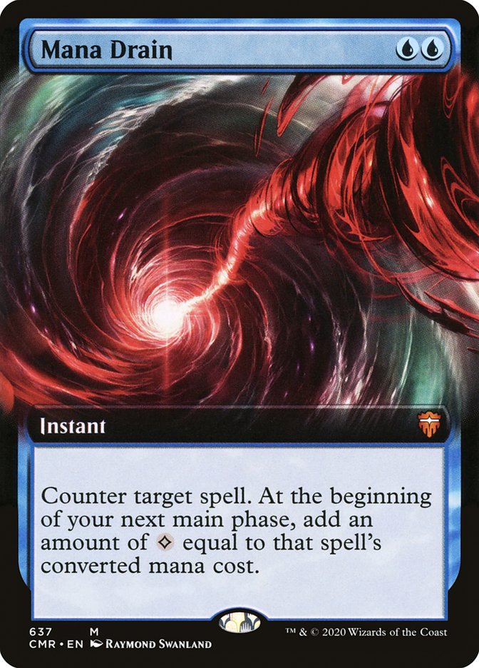 Mana Drain (Extended Art) [Commander Legends] | Clutch Gaming