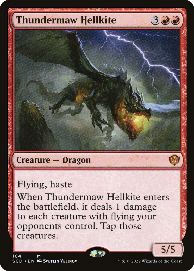 Thundermaw Hellkite [Starter Commander Decks] | Clutch Gaming