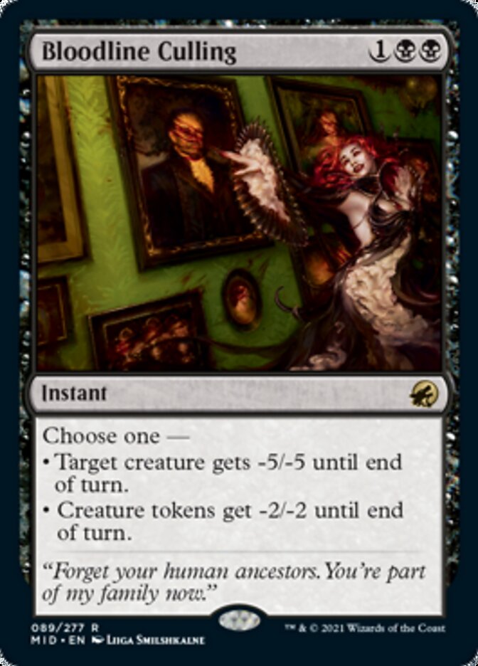 Bloodline Culling [Innistrad: Midnight Hunt] | Clutch Gaming