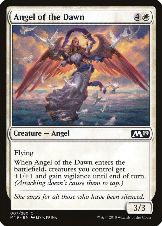 Angel of the Dawn [Core Set 2019] | Clutch Gaming