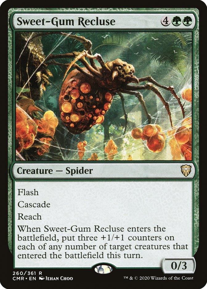 Sweet-Gum Recluse [Commander Legends] | Clutch Gaming