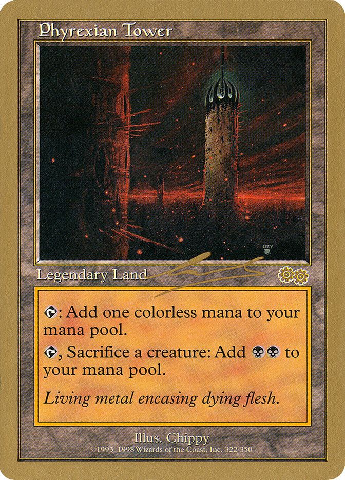 Phyrexian Tower (Nicolas Labarre) [World Championship Decks 2000] | Clutch Gaming