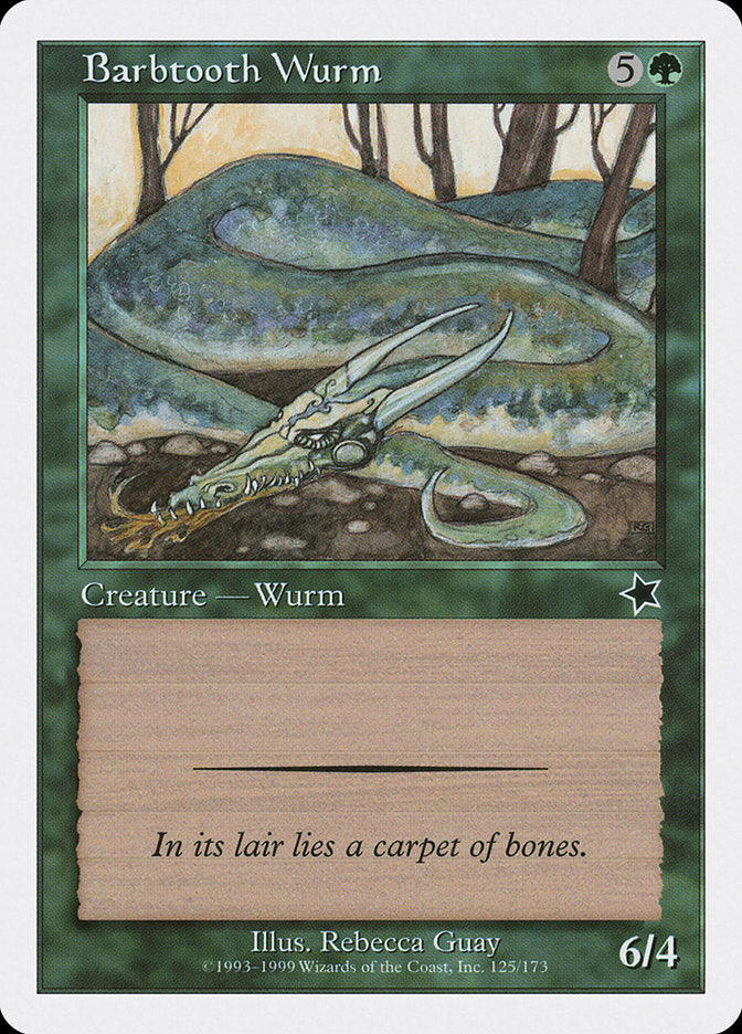 Barbtooth Wurm [Starter 1999] | Clutch Gaming