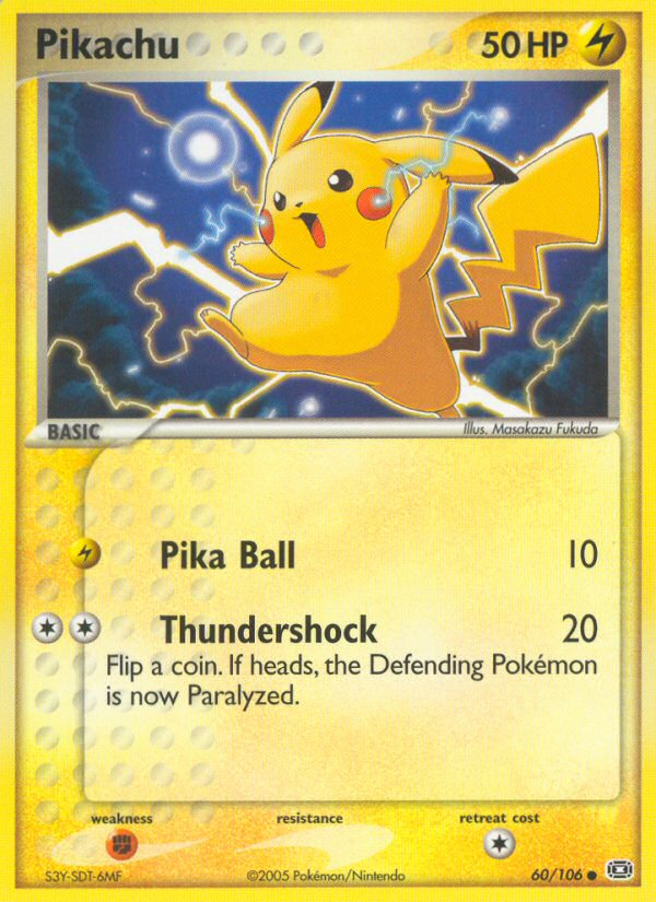 Pikachu (60/106) [EX: Emerald] | Clutch Gaming