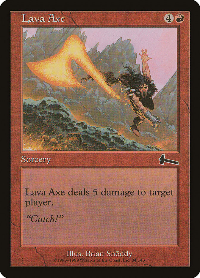 Lava Axe [Urza's Legacy] | Clutch Gaming