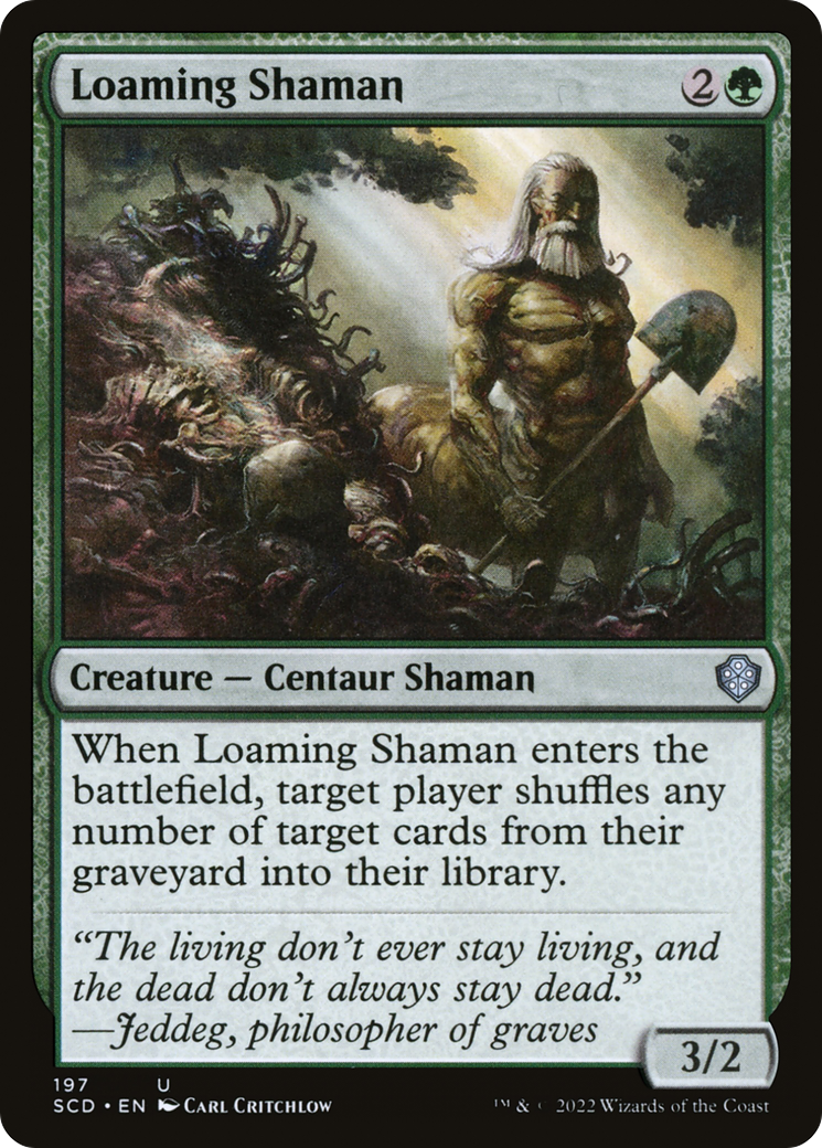 Loaming Shaman [Starter Commander Decks] | Clutch Gaming