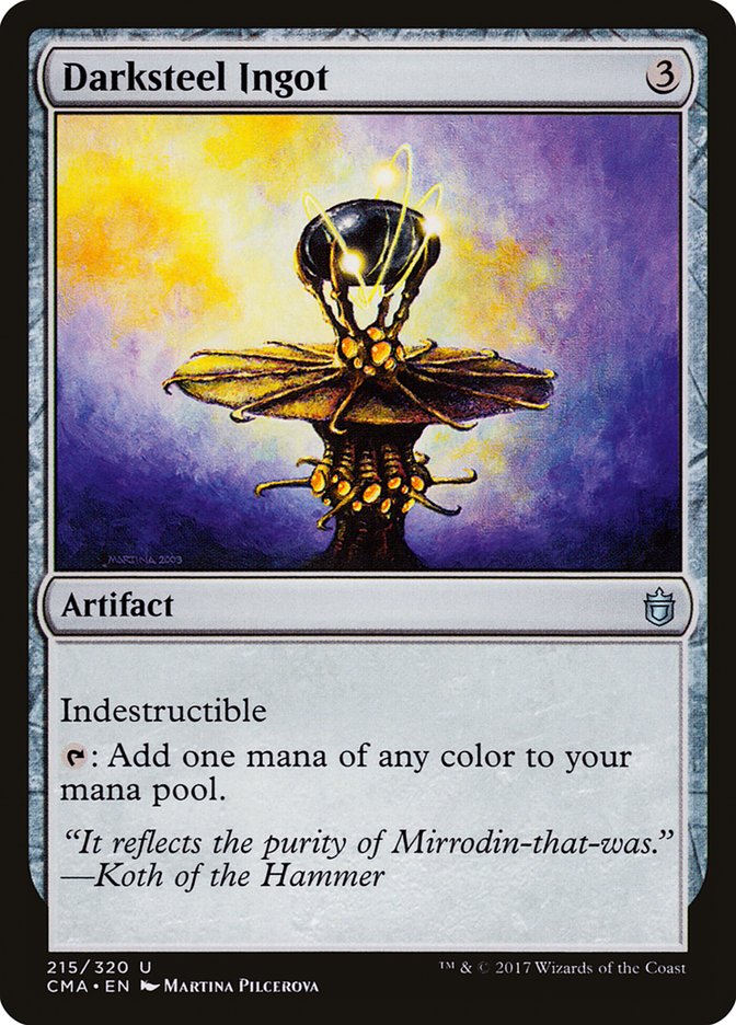 Darksteel Ingot [Commander Anthology] | Clutch Gaming