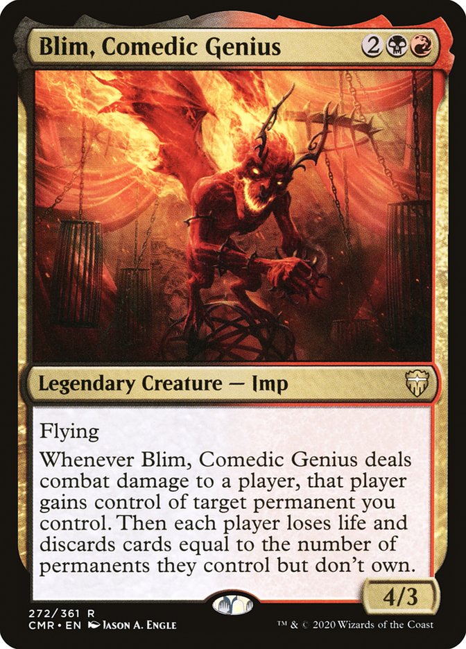 Blim, Comedic Genius [Commander Legends] | Clutch Gaming