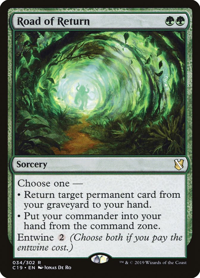 Road of Return [Commander 2019] | Clutch Gaming