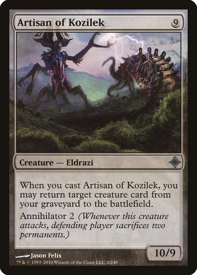 Artisan of Kozilek [Rise of the Eldrazi] | Clutch Gaming