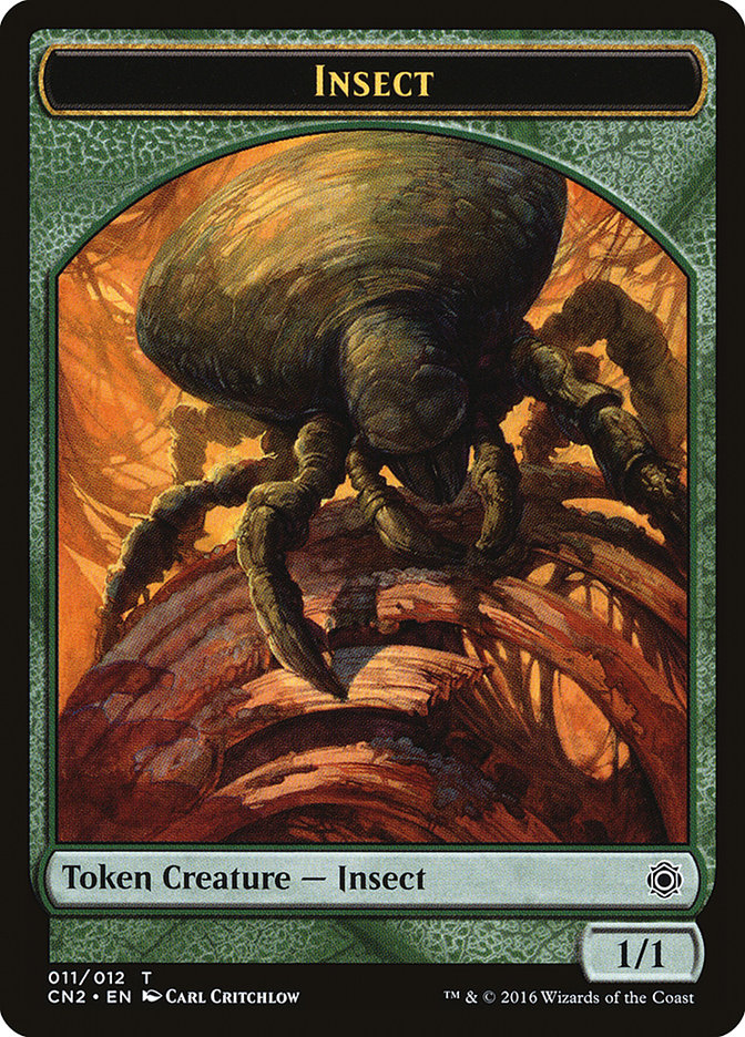 Insect Token [Conspiracy: Take the Crown Tokens] | Clutch Gaming