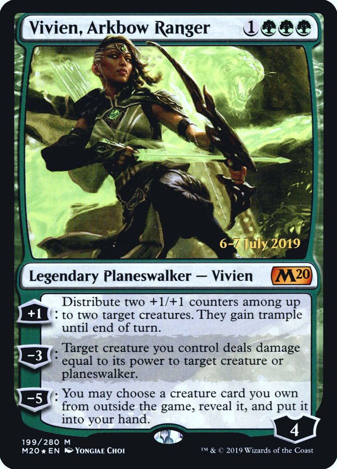 Vivien, Arkbow Ranger [Core Set 2020 Prerelease Promos] | Clutch Gaming