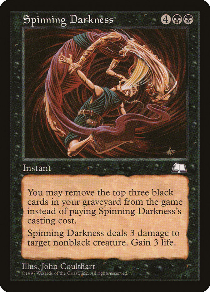 Spinning Darkness [Weatherlight] | Clutch Gaming