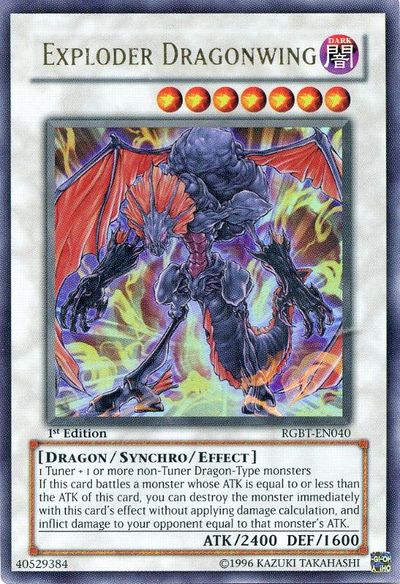 Exploder Dragonwing [RGBT-EN040] Ultra Rare | Clutch Gaming