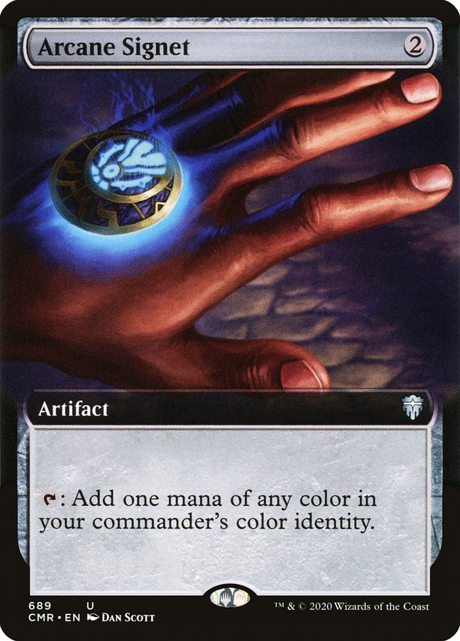 Arcane Signet (Extended Art) [Commander Legends] | Clutch Gaming