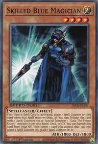 Skilled Blue Magician [SBCB-EN181] Common | Clutch Gaming