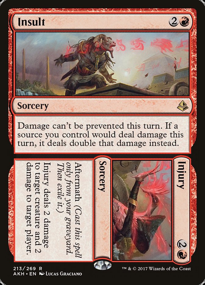 Insult // Injury [Amonkhet] | Clutch Gaming