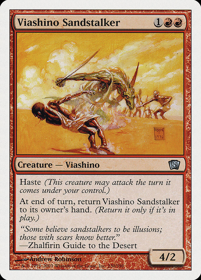 Viashino Sandstalker [Eighth Edition] | Clutch Gaming