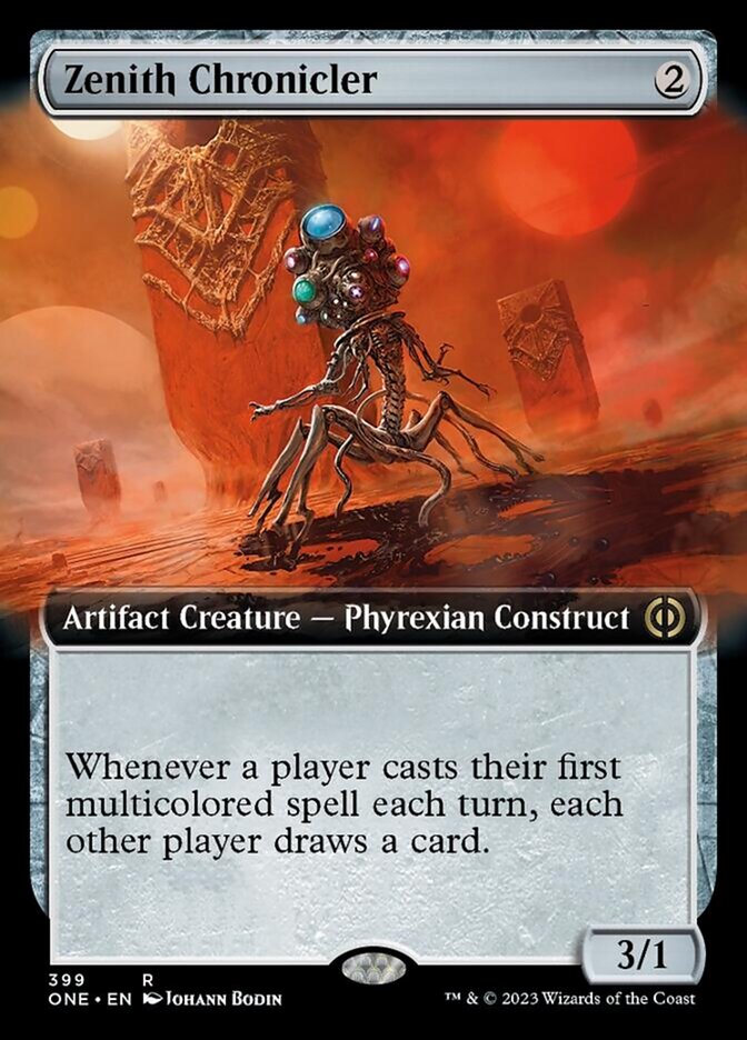 Zenith Chronicler (Extended Art) [Phyrexia: All Will Be One] | Clutch Gaming