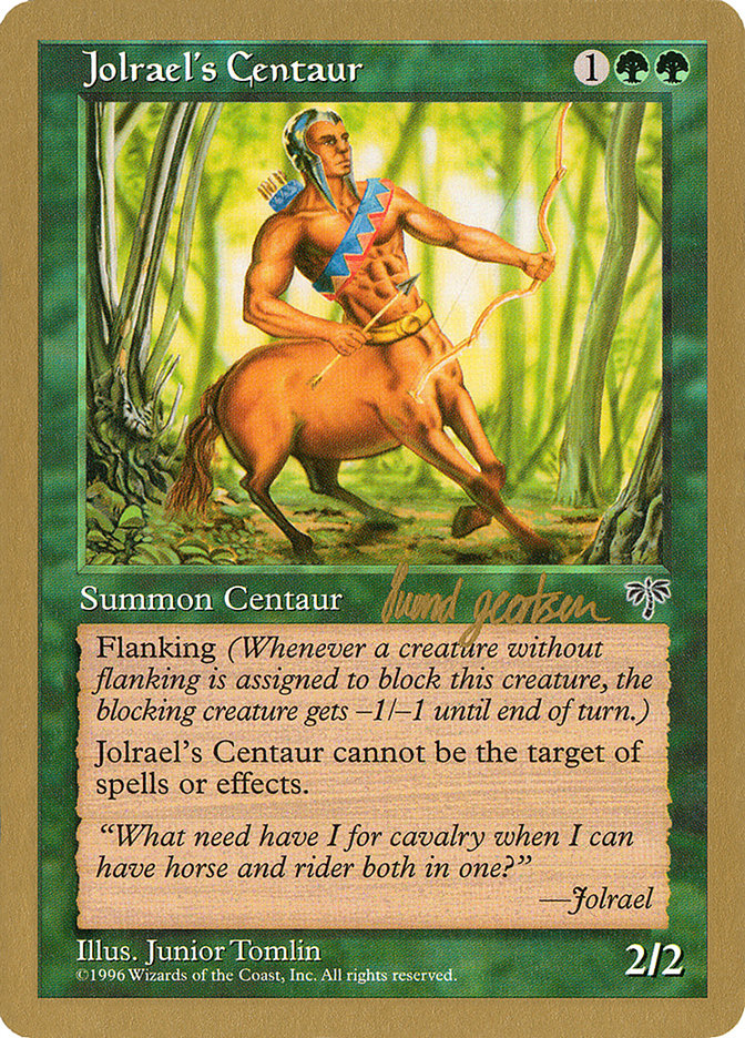 Jolrael's Centaur (Svend Geertsen) [World Championship Decks 1997] | Clutch Gaming