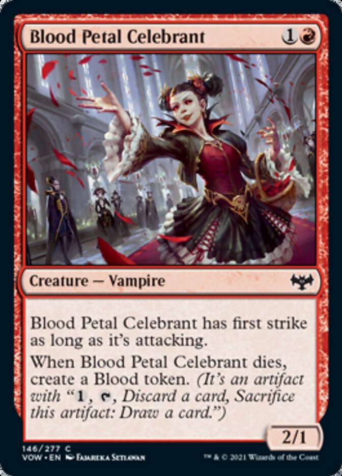 Blood Petal Celebrant [Innistrad: Crimson Vow] | Clutch Gaming