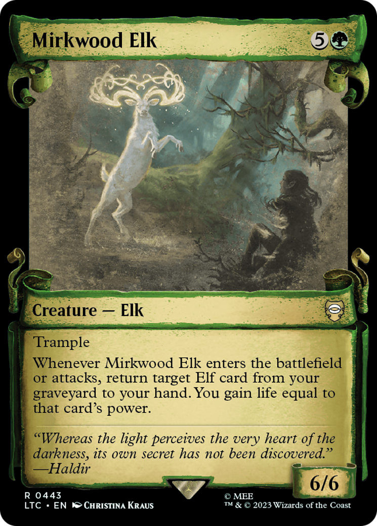 Mirkwood Elk [The Lord of the Rings: Tales of Middle-Earth Commander Showcase Scrolls] | Clutch Gaming