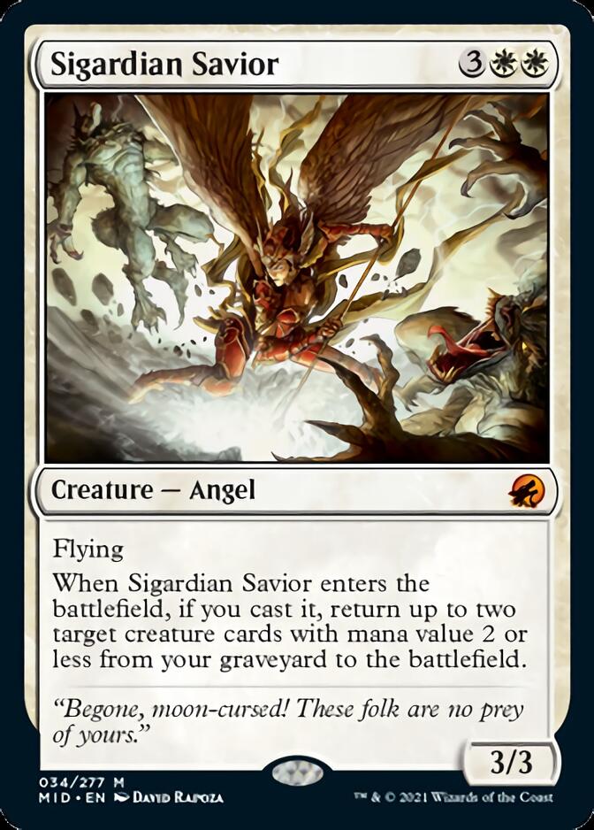 Sigardian Savior [Innistrad: Midnight Hunt] | Clutch Gaming