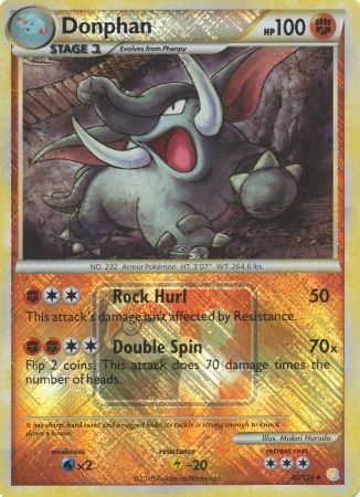 Donphan (40/123) (League Promo) [HeartGold & SoulSilver: Base Set] | Clutch Gaming