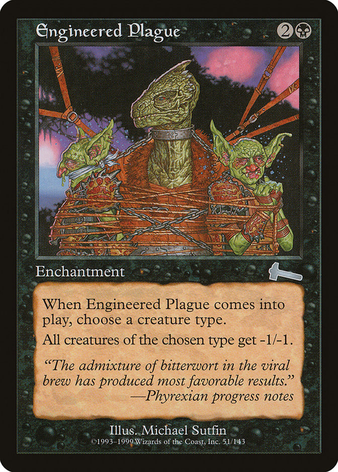 Engineered Plague [Urza's Legacy] | Clutch Gaming