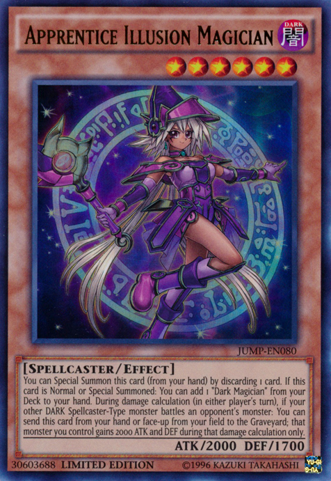 Apprentice Illusion Magician [JUMP-EN080] Ultra Rare | Clutch Gaming