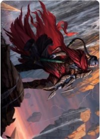 Anowon, the Ruin Thief Art Card [Zendikar Rising Art Series] | Clutch Gaming