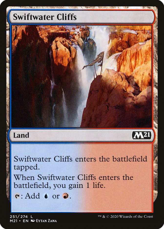 Swiftwater Cliffs [Core Set 2021] | Clutch Gaming