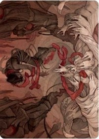 Thwart the Grave Art Card [Zendikar Rising Art Series] | Clutch Gaming