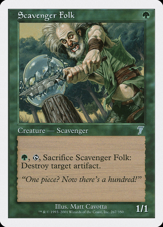 Scavenger Folk [Seventh Edition] | Clutch Gaming