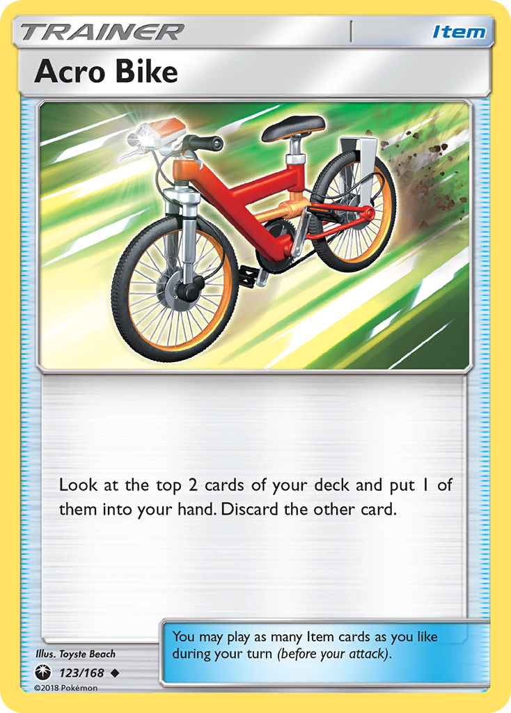 Acro Bike (123/168) [Sun & Moon: Celestial Storm] | Clutch Gaming