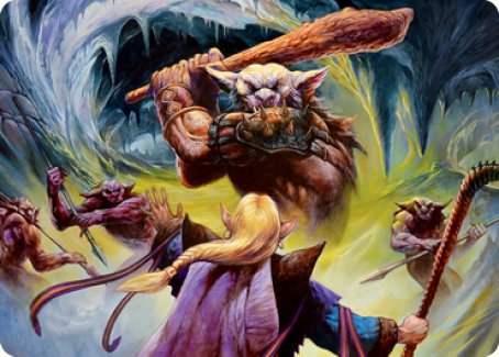 Den of the Bugbear (Dungeon Module) Art Card [Dungeons & Dragons: Adventures in the Forgotten Realms Art Series] | Clutch Gaming