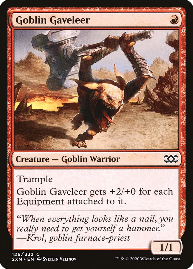 Goblin Gaveleer [Double Masters] | Clutch Gaming