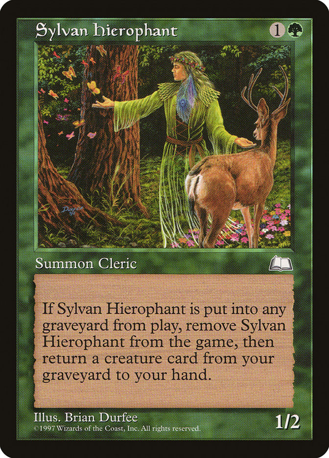 Sylvan Hierophant [Weatherlight] | Clutch Gaming