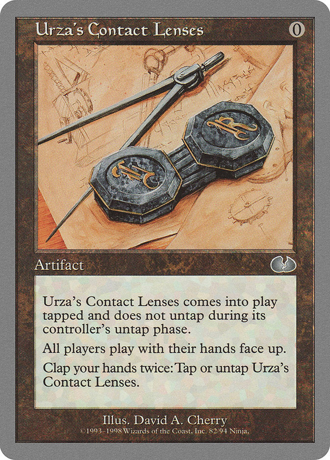 Urza's Contact Lenses [Unglued] | Clutch Gaming