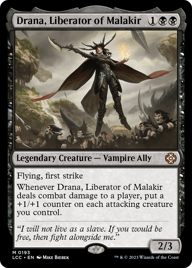 Drana, Liberator of Malakir [The Lost Caverns of Ixalan Commander] | Clutch Gaming