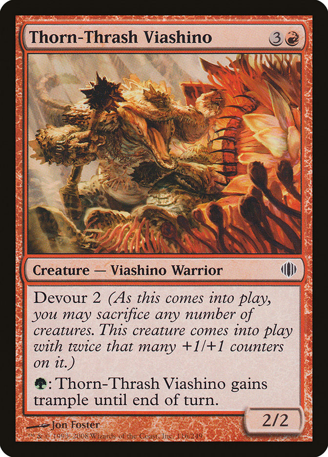 Thorn-Thrash Viashino [Shards of Alara] | Clutch Gaming