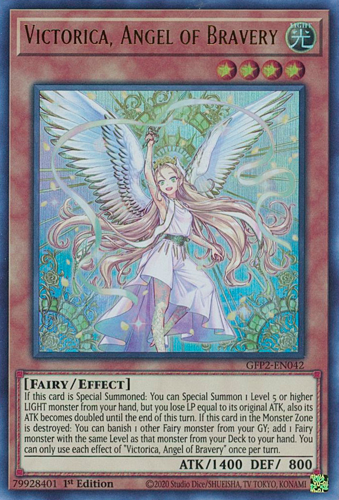 Victorica, Angel of Bravery [GFP2-EN042] Ultra Rare | Clutch Gaming