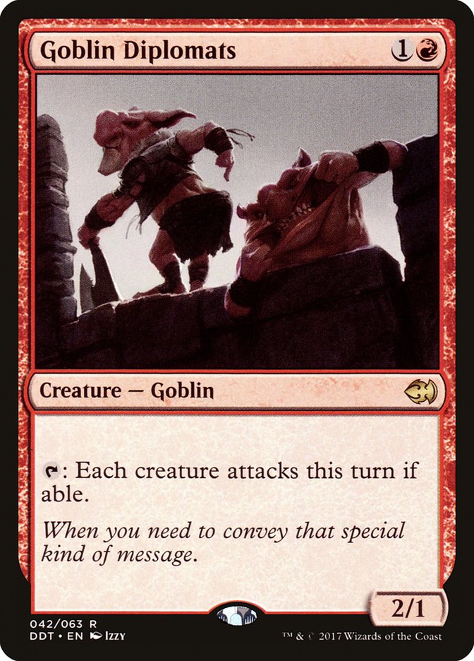 Goblin Diplomats [Duel Decks: Merfolk vs. Goblins] | Clutch Gaming