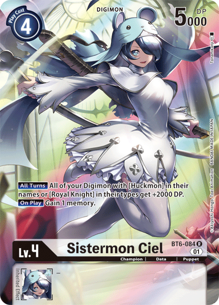 Sistermon Ciel [BT6-084] (Alternate Art) [Double Diamond] | Clutch Gaming